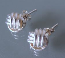 Silber 925 Ohrstecker 10 mm