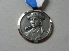 Medaille Tracht Kanton Appenzell Bauer Pfeife von Jahr 1986
