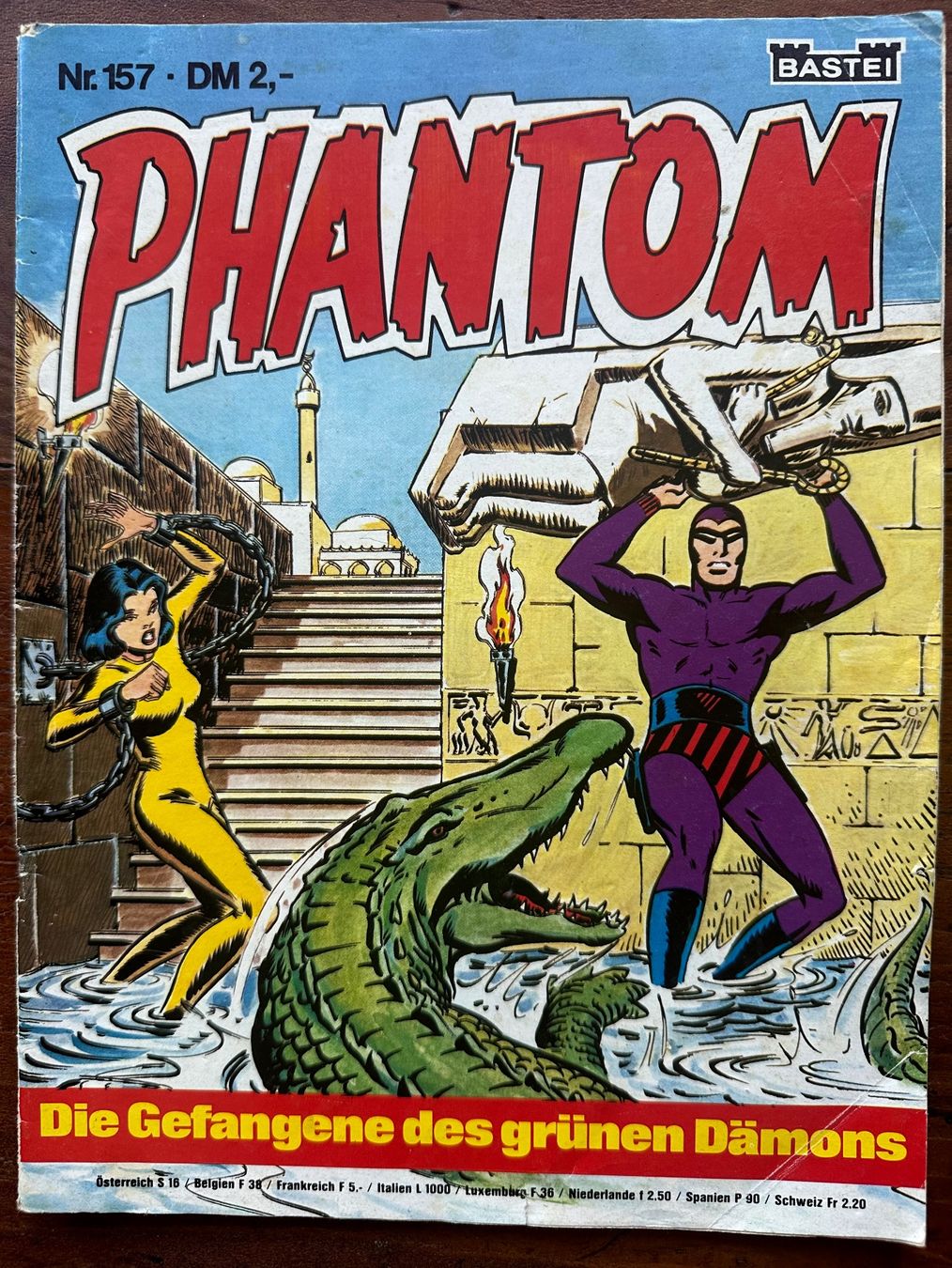 Comics: Phantom Nr. 157  DM 2.-, hunderte Comics ab 1.- – Gebraucht aus Seltisberg von quadartswiss