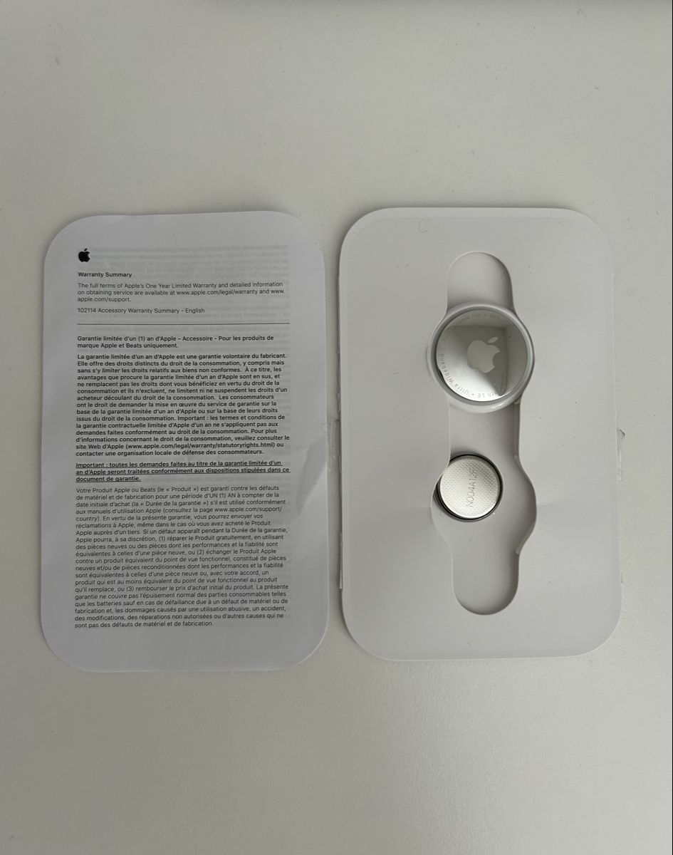 Apple Telefoni cellulari / Smartphones: Apple AirTag Neu mit Batterie – Nuovo e nell'imballaggio originale da Zürich venduto da nat_7wll