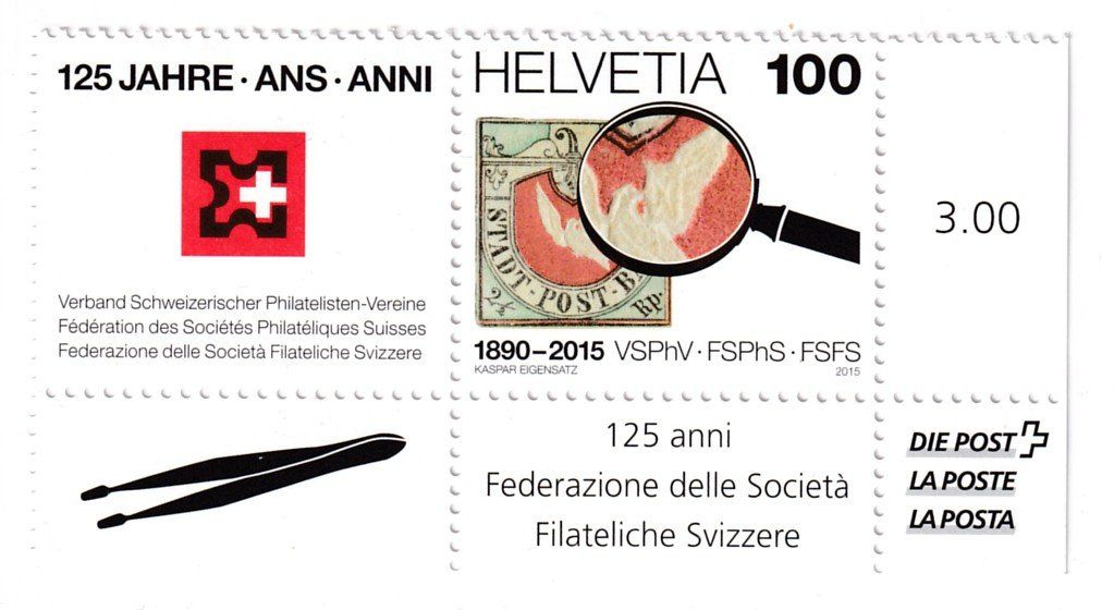 Tutti i francobolli: Sonderblock  2015 ungestempelt – Nuovo (secondo la descrizione) da Neuchâtel venduto da karlpierrino