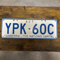 🇦🇺 Australien - Canberra YPK 60C - Autoschild