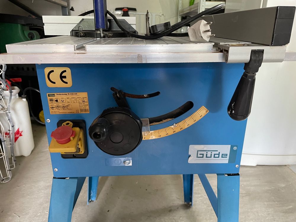 Moteur électrique Adapté Pour Güde TK 2500 Scie Circulaire De Table Boutique En