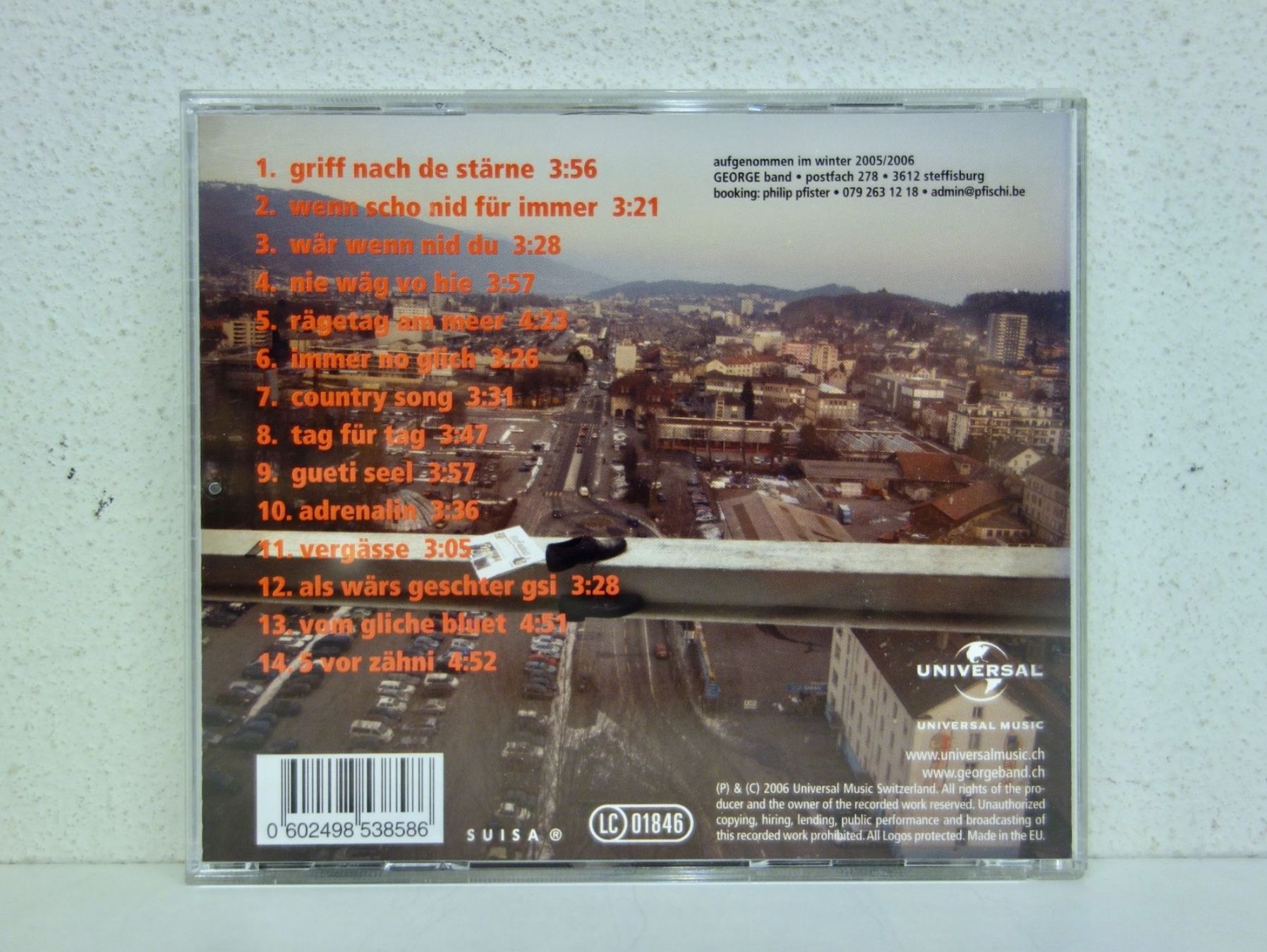 CDs: CD GEORGE / ADRENALIN - 2006 - vergriffen – Neu (gemäss Beschreibung) aus Kerzers von djstarsky73 1