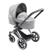 Corolle Puppenwagen Cybex 3 in 1 grau