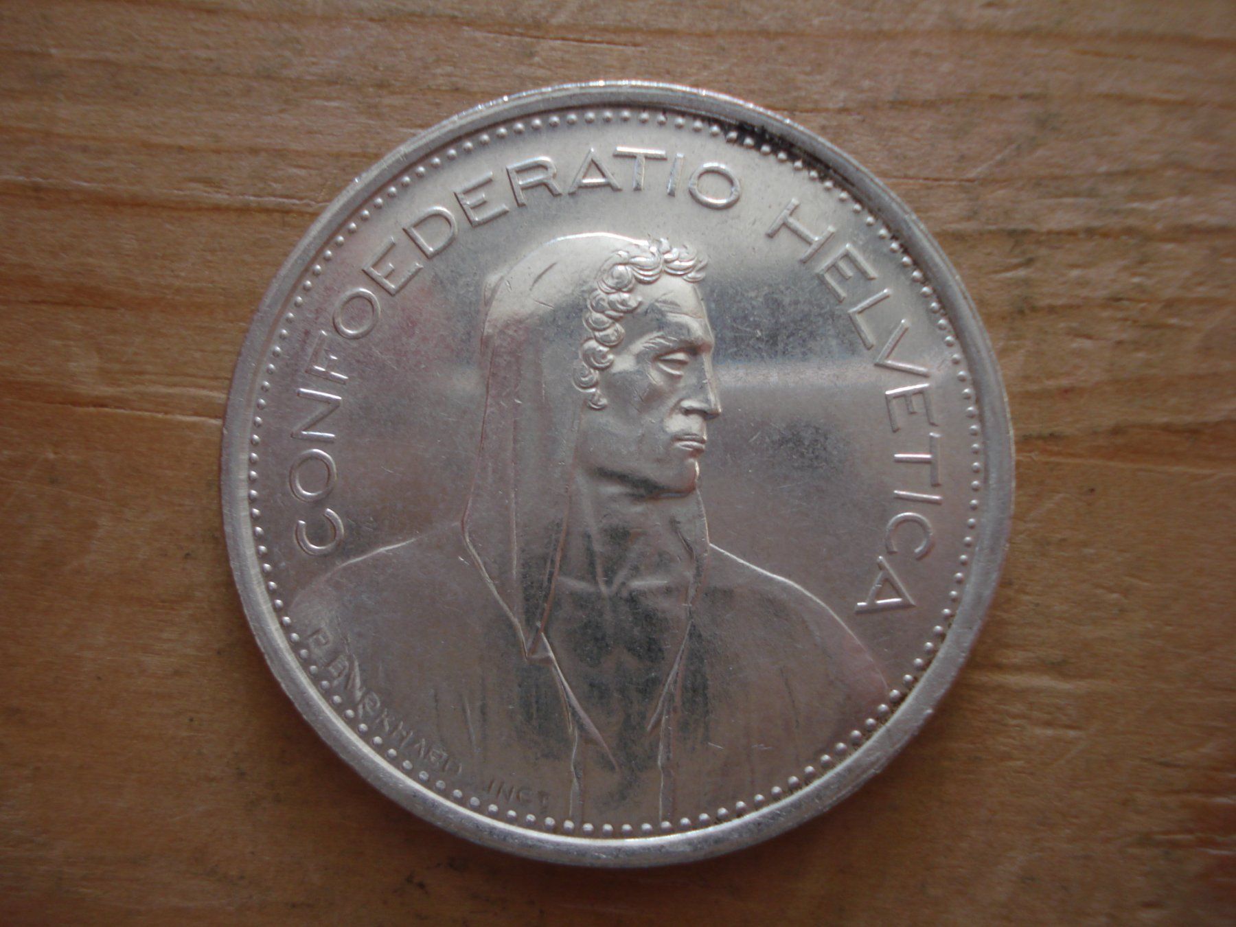 Tutti le monete: (N4) 5 Franken 1967 UNZ – Usato da Erlach venduto da Net-Coins 1