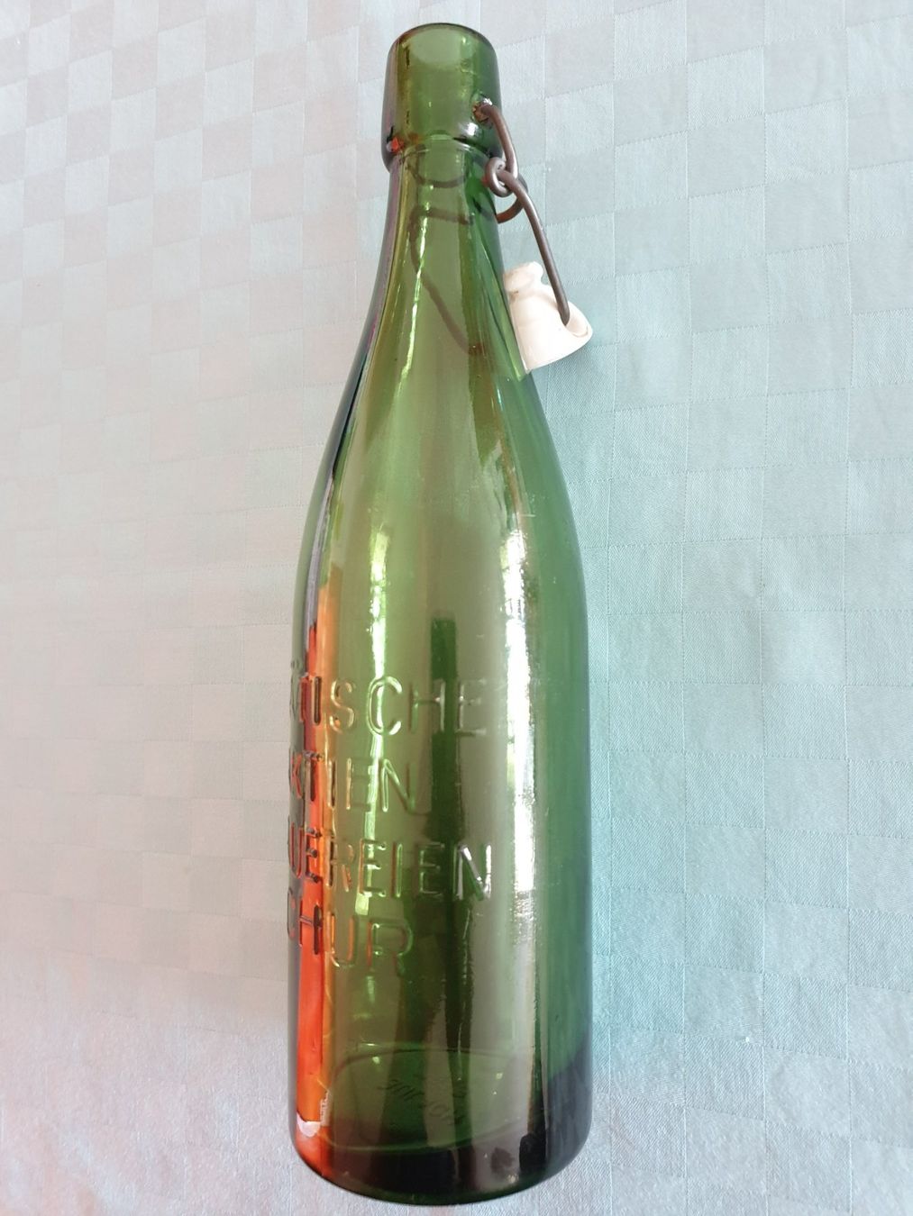 Bicchieri, Caraffe & Bottiglie: alte Bierflasche BÜLACH – Usato da Mörschwil venduto da spirspi 7