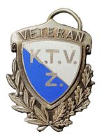 V087  Alter Reversknopf Veteran K.T.V.  Zürich