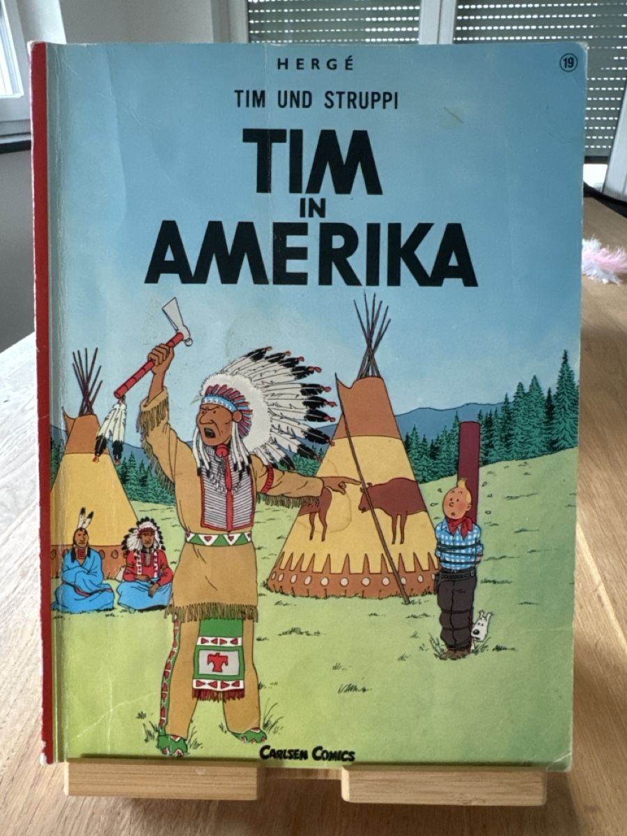 Fumetti: Tim und Struppi Tim in Amerika Carlsen Comic 1982 – Usato da Kestenholz venduto da smsale23