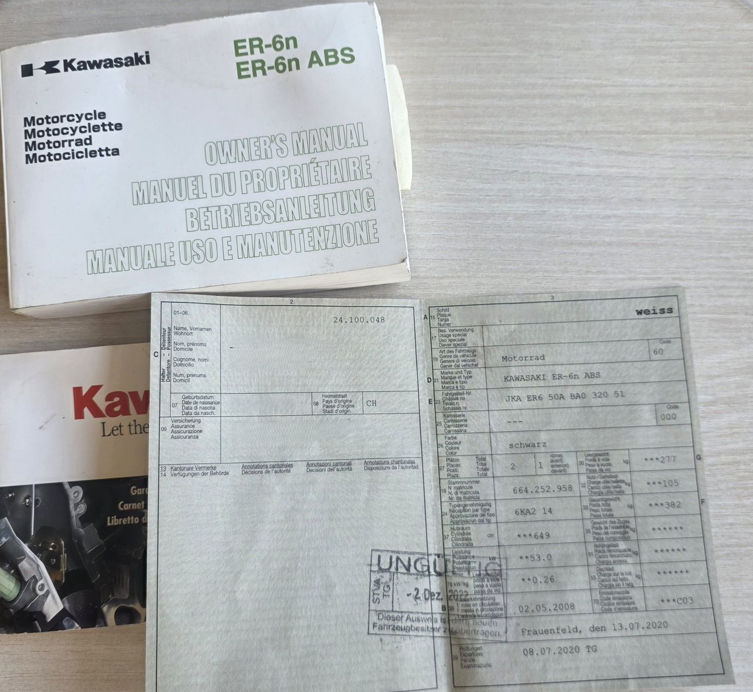 Kawasaki Strada: Kawasaki ER-6n ABS – Usato da Elgg venduto da Roger04011970 8