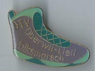 Plaketten & Abzeichen: DTV Oberwil-Lieli Volksmarsch Pin – Gebraucht aus Zürich von t24_de