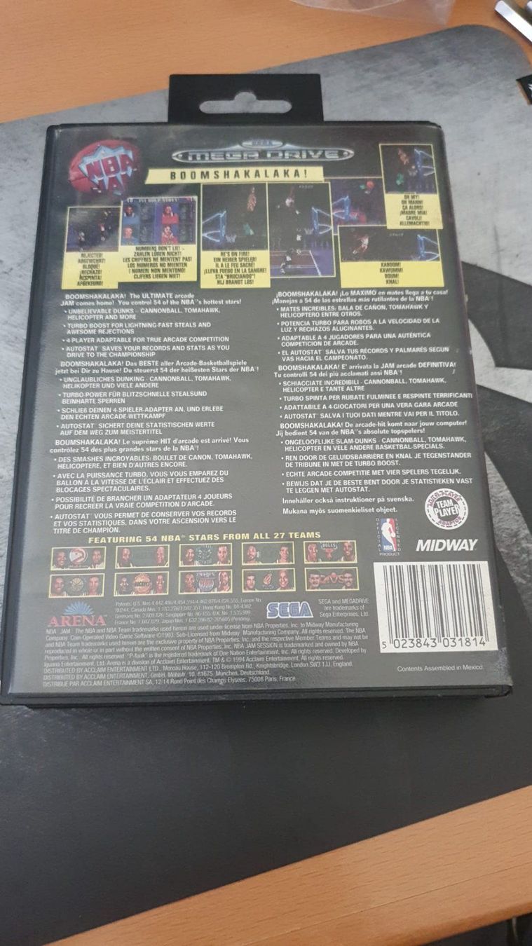 Sega Spiele: NBA Jam  - Sega Mega Drive Game CIB – Gebraucht aus Hünenberg See von SpecialEditionGaming 3