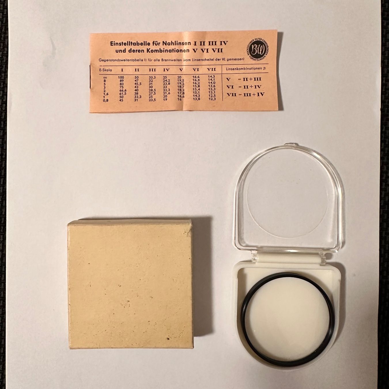 Filter: Zoomex S Nahlinse II 50-31cm – Gebraucht aus affoltern am albis von bakee 3