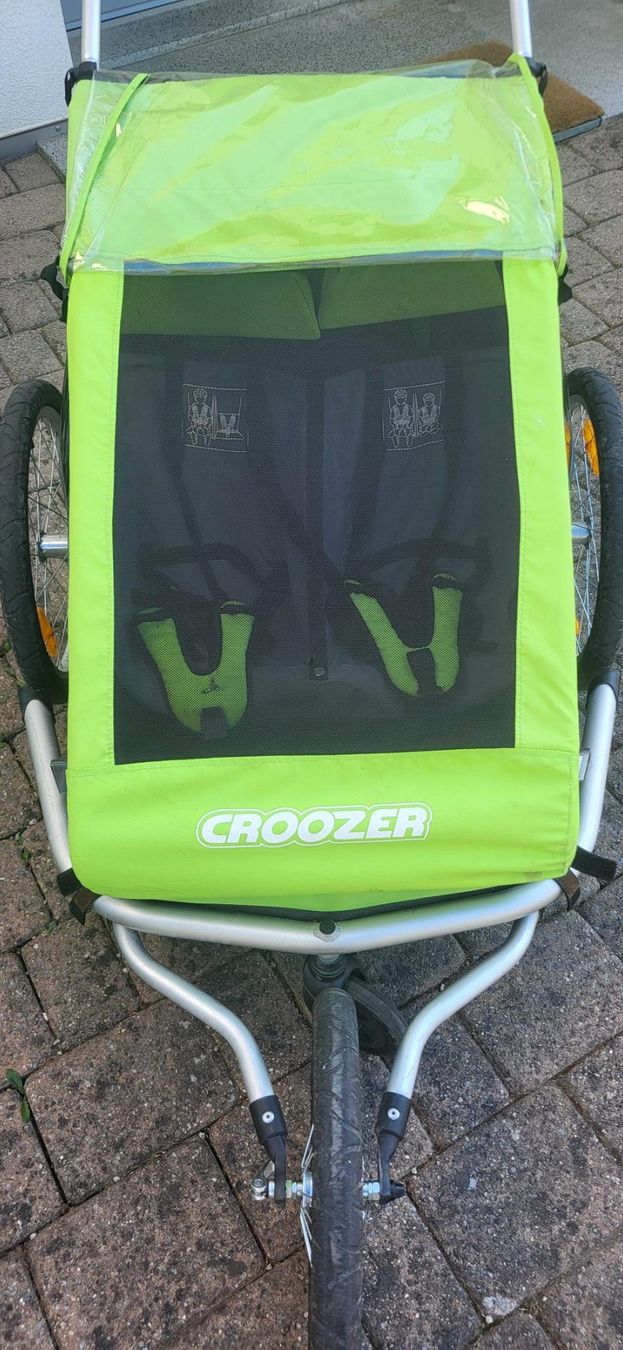 Croozer Rimorchi: Croozer Kid for 2 mit Vollausstattung – Usato da Ipsach venduto da LM1314 4