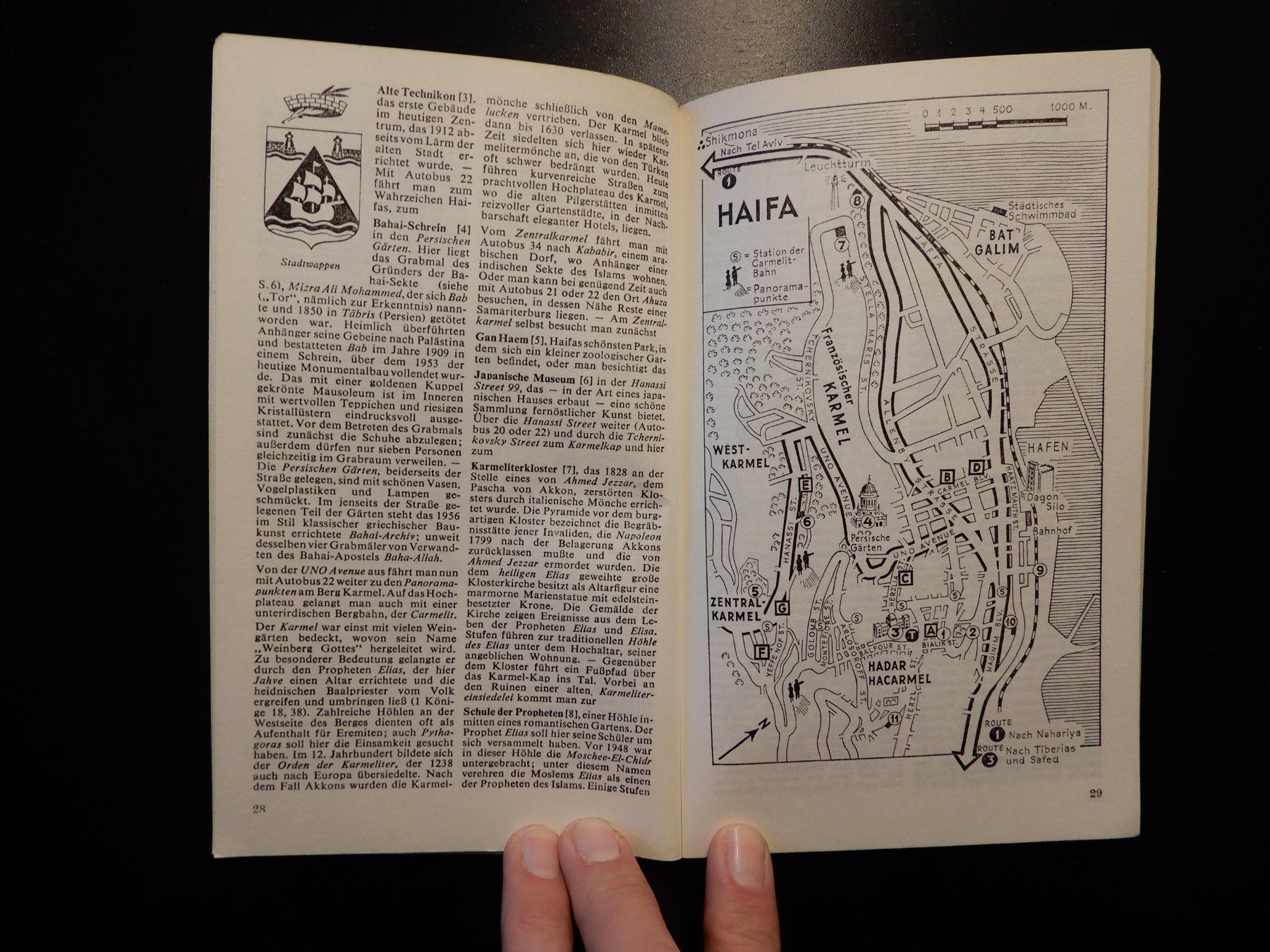Libri: Reiseführer Israel Polyglott 1964 Vintage – Usato da Erstfeld venduto da Mario_boe0 5