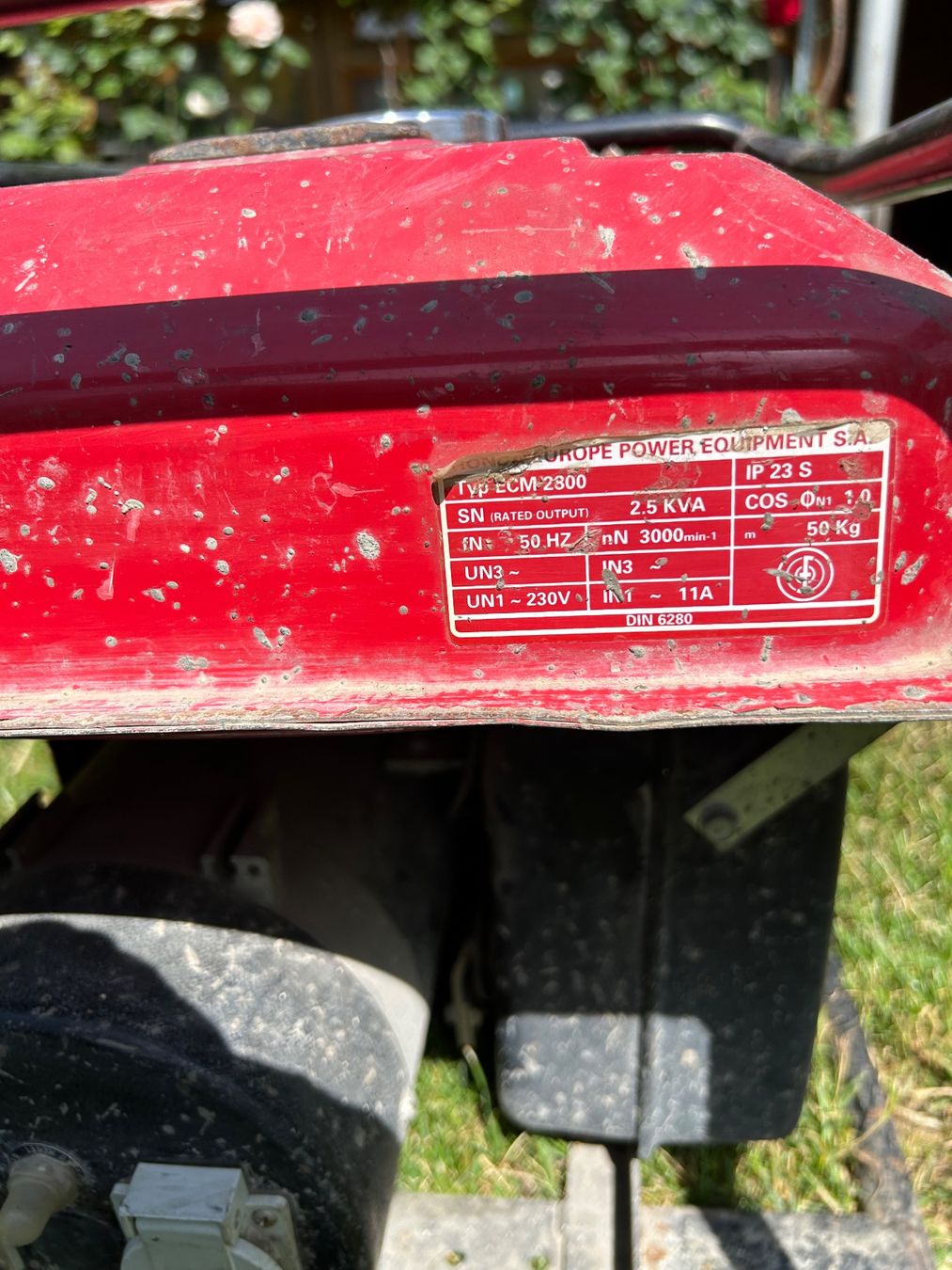 Generatori di corrente: Honda Stromgenerator Typ ECM 2800 – Usato da Birr venduto da antigo1 3