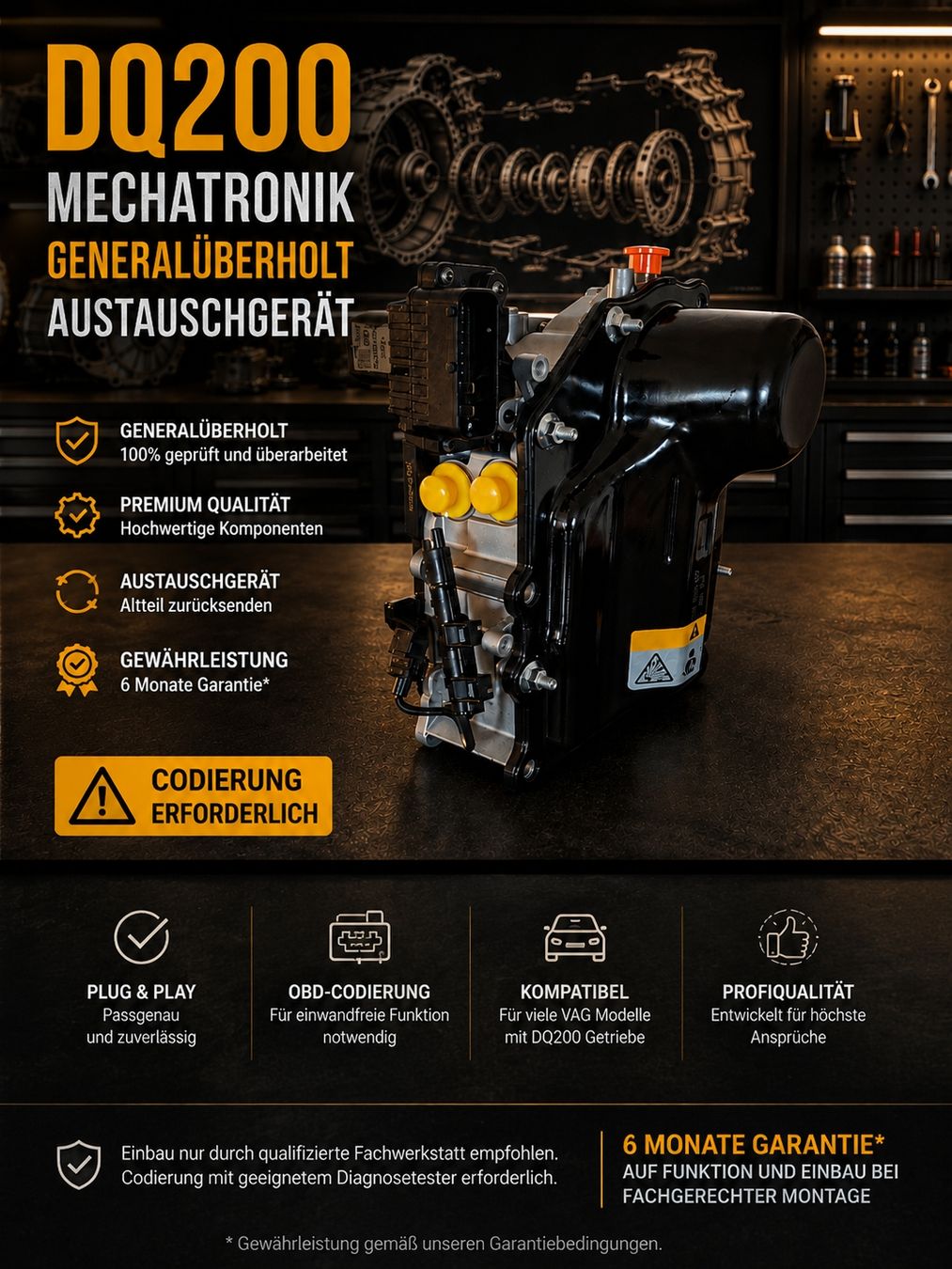 Tutti pezzi di ricambio auto: DQ200 generalüberholt  – Usato da Wettswil venduto da Imran0