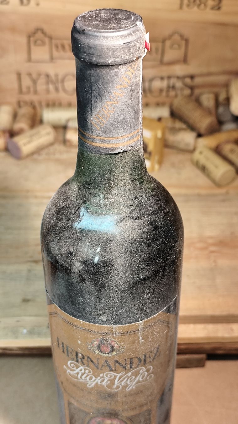Rioja Wein: 1976 Rioja Viejo Hernandez – Neu und originalverpackt aus Büsserach von Vintage-vins 3