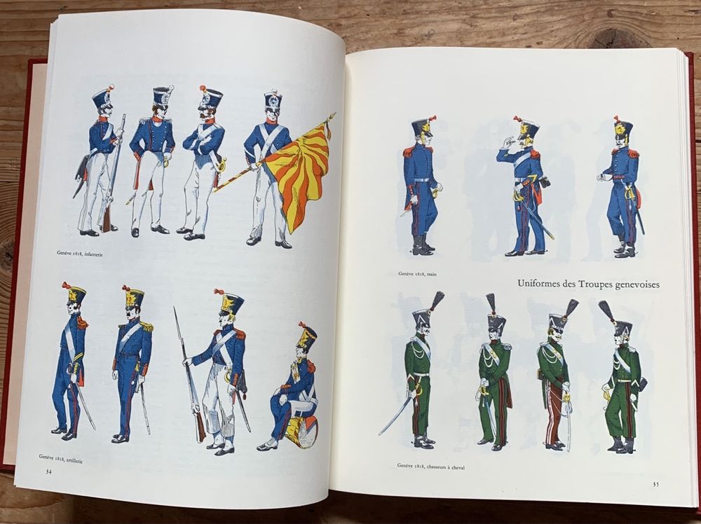 Buch Les troupes genevoises a la restauration de nos jours 7
