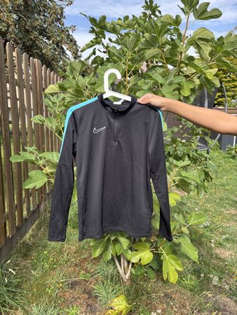 Sweatshirt Sport Nike, Noir Et Bleu, Taille 158-170cm