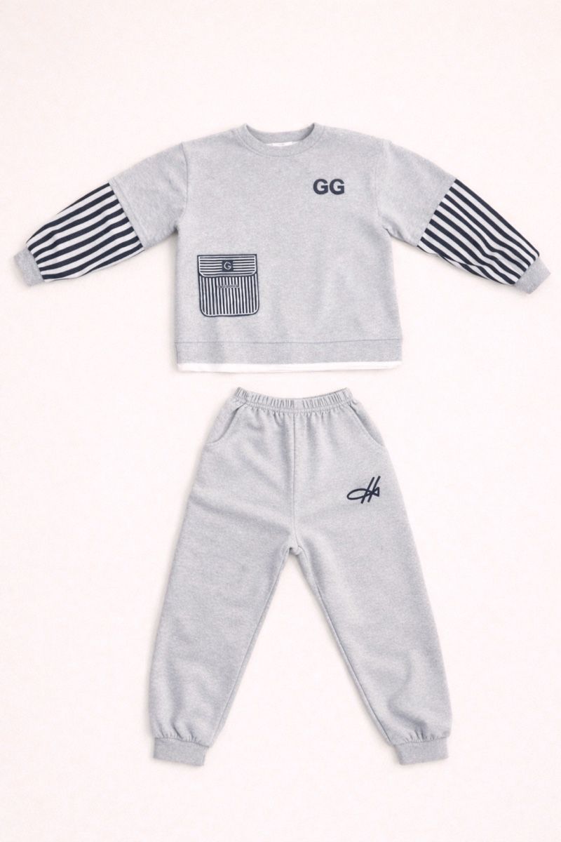 Lotti & Set di vestiti: ENSEMBLE JOGGING ENFANT GRIS – Nuovo (secondo la descrizione) da Lausanne venduto da mar_6snp 1