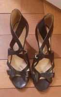 Elegante LEDER Sandalen made in Italy Gr.38 NEU Preis 300 Fr