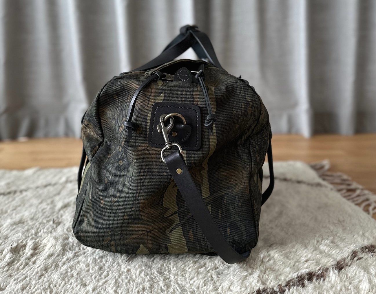 Borse: FILSON medium rugged twill duffel bag medium / bark camo – Usato da Lugnorre venduto da Filson 6