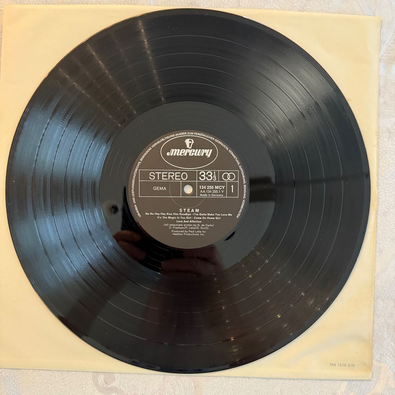 Dischi in vinile: STEAM - STEAM – Usato da Zürich venduto da fehlton 2