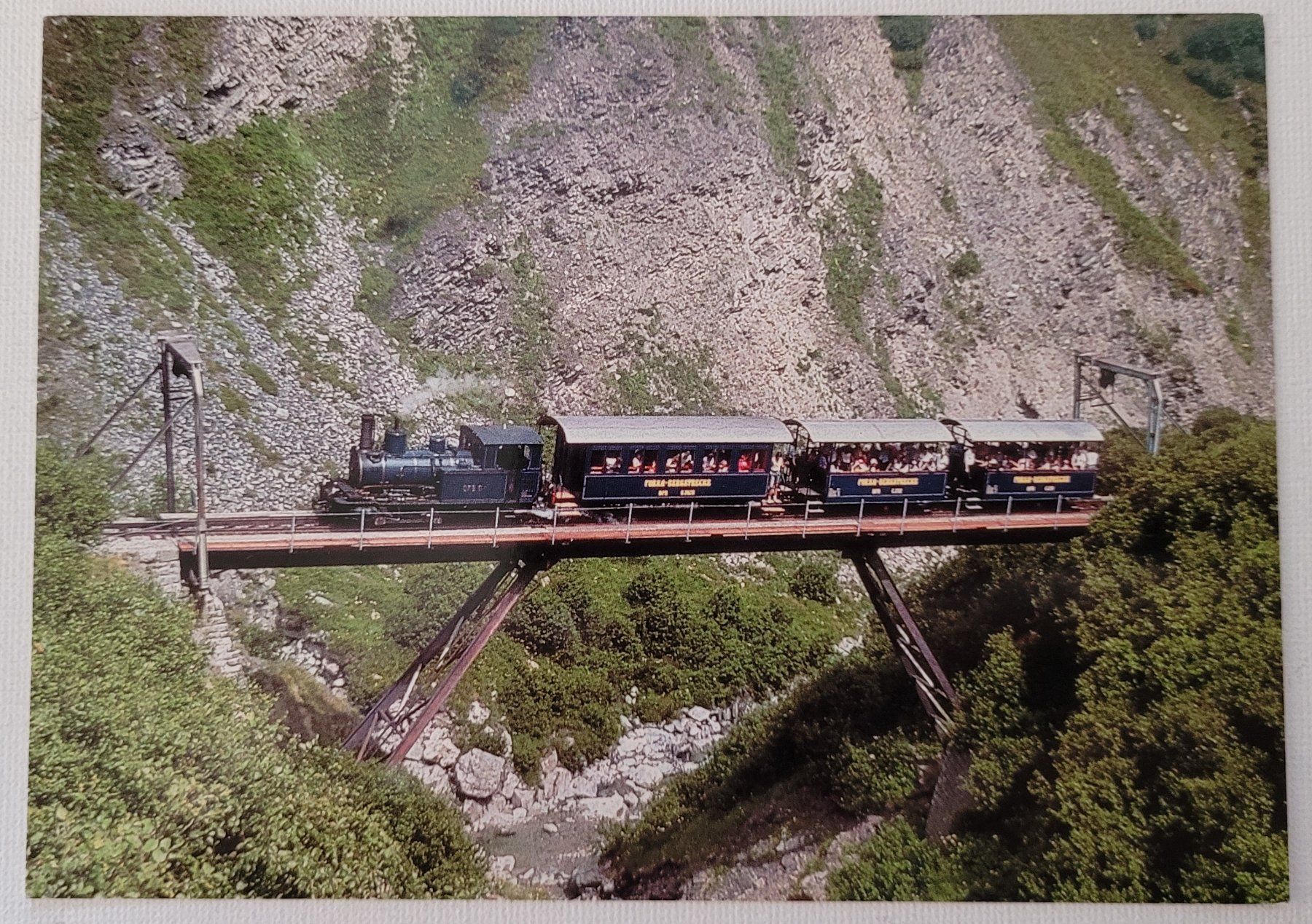 Cartoline postali: ZUGSKOMPOSITION AUF STEFFENBACHBRÜCKE 2.8.92 – Nuovo (secondo la descrizione) da Neftenbach venduto da Mador6