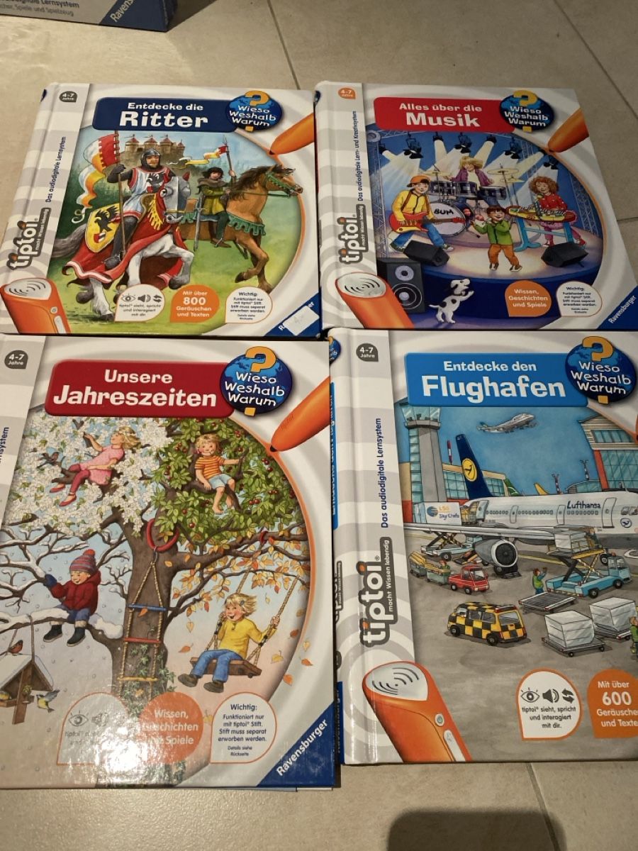 Bücher: 4 Bücher von Tiptoi – Gebraucht aus Masein von ladouce01