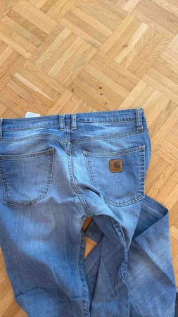Jeans Carhartt blau Denim, gebrauchter Zustand