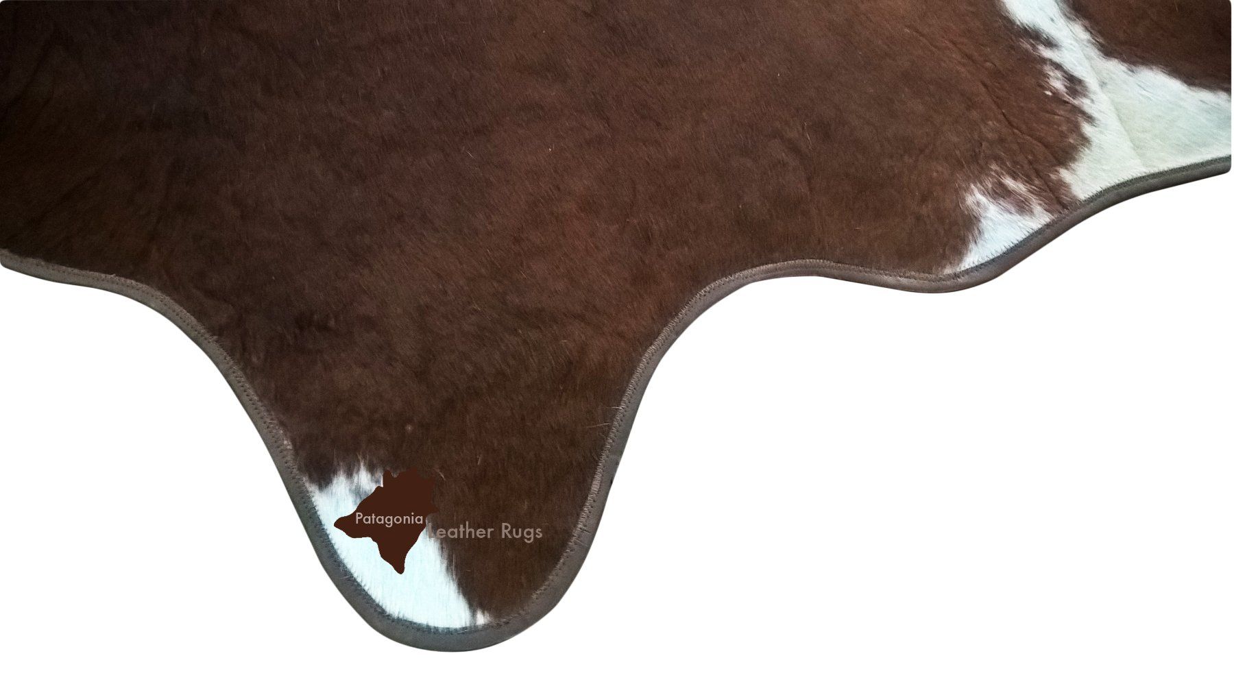 Tappeti: echtes Kuhfell Teppich Brown/white – Nuovo e nell'imballaggio originale da Arbedo venduto da patagonialeatherrugs 4