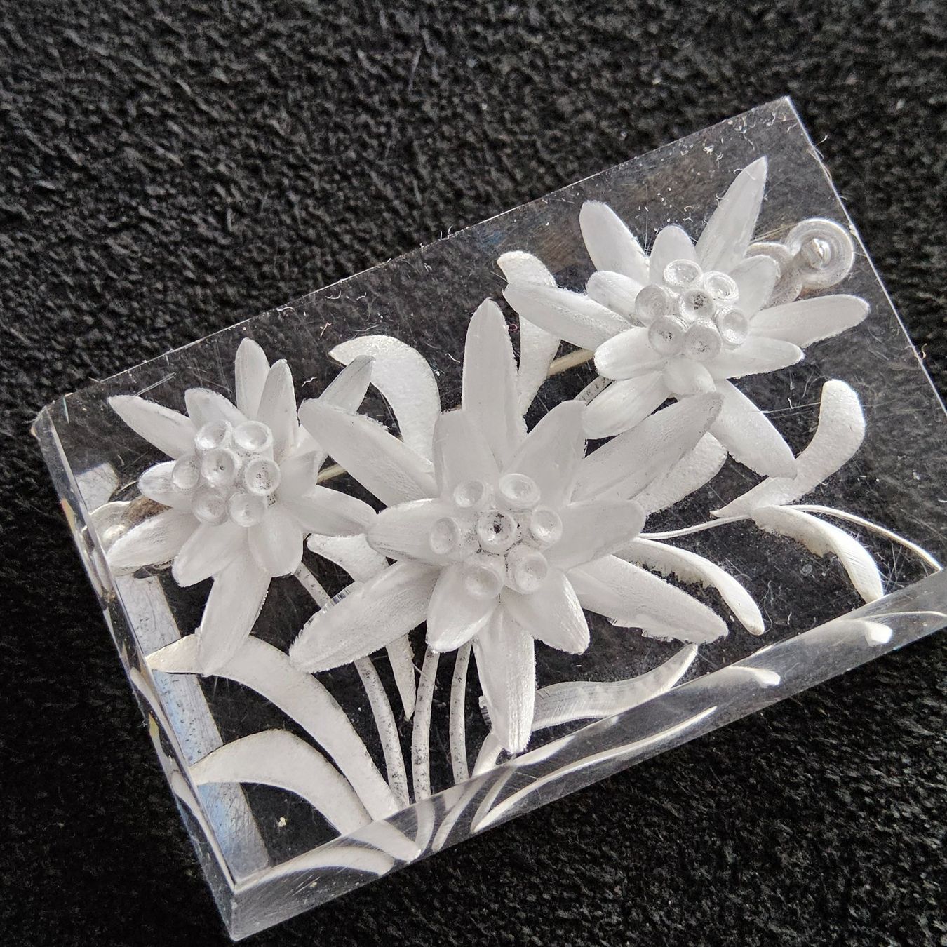 Broschen & Nadeln: Alte 1940er Jahre Brosche Edelweiss – Gebraucht aus Zürich von gutsan 9