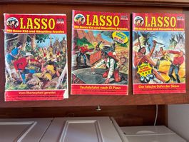 vintage 3 Comics Lasso 1969 / 70er