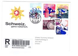 Ersttagsbrief Schweiz Tourismus 2026 POSTPARC BERNgestempelt