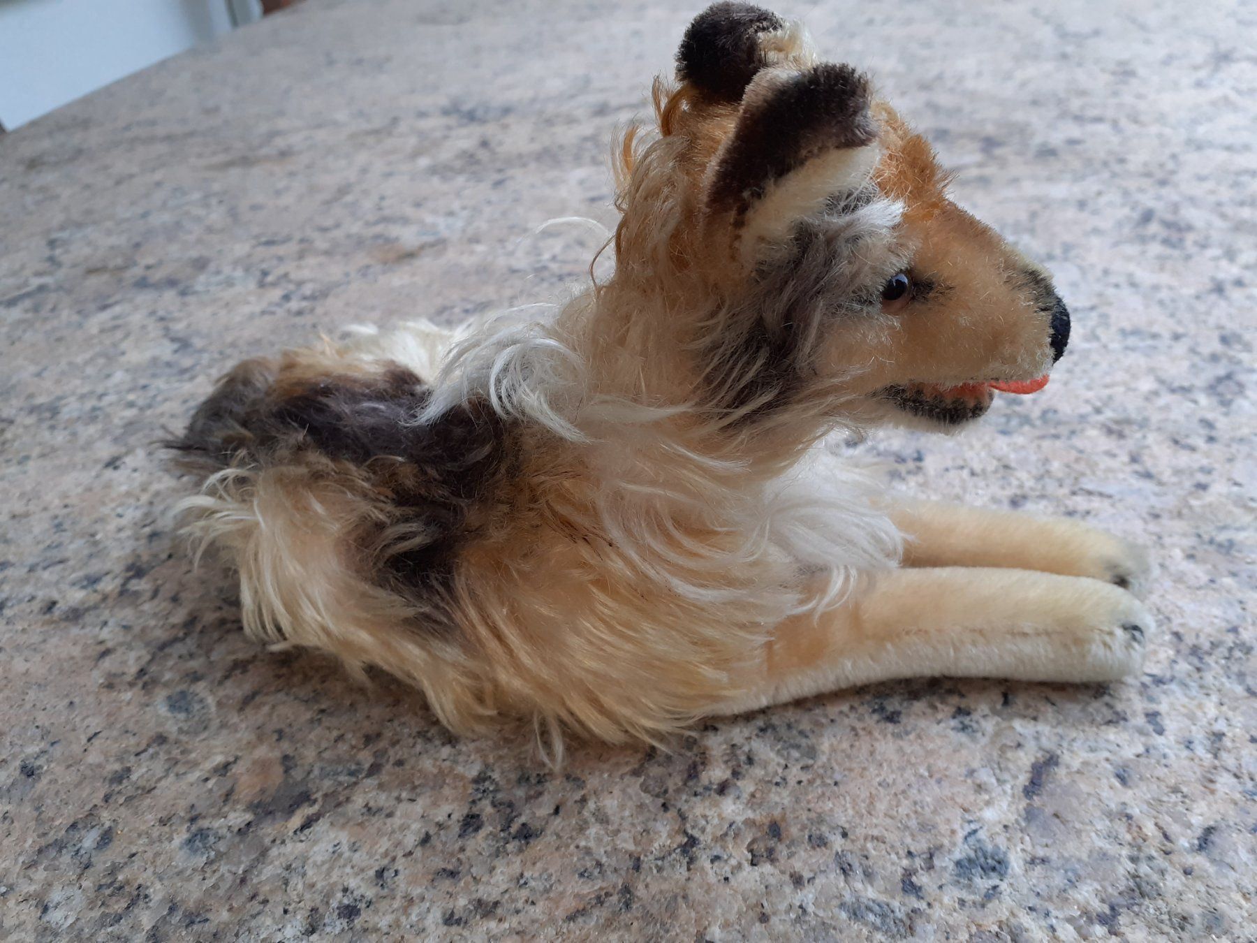 Steiff Giocattoli: Stofftier Steiff Collie antik – Usato da Mörschwil venduto da lindaswunderkiste 6