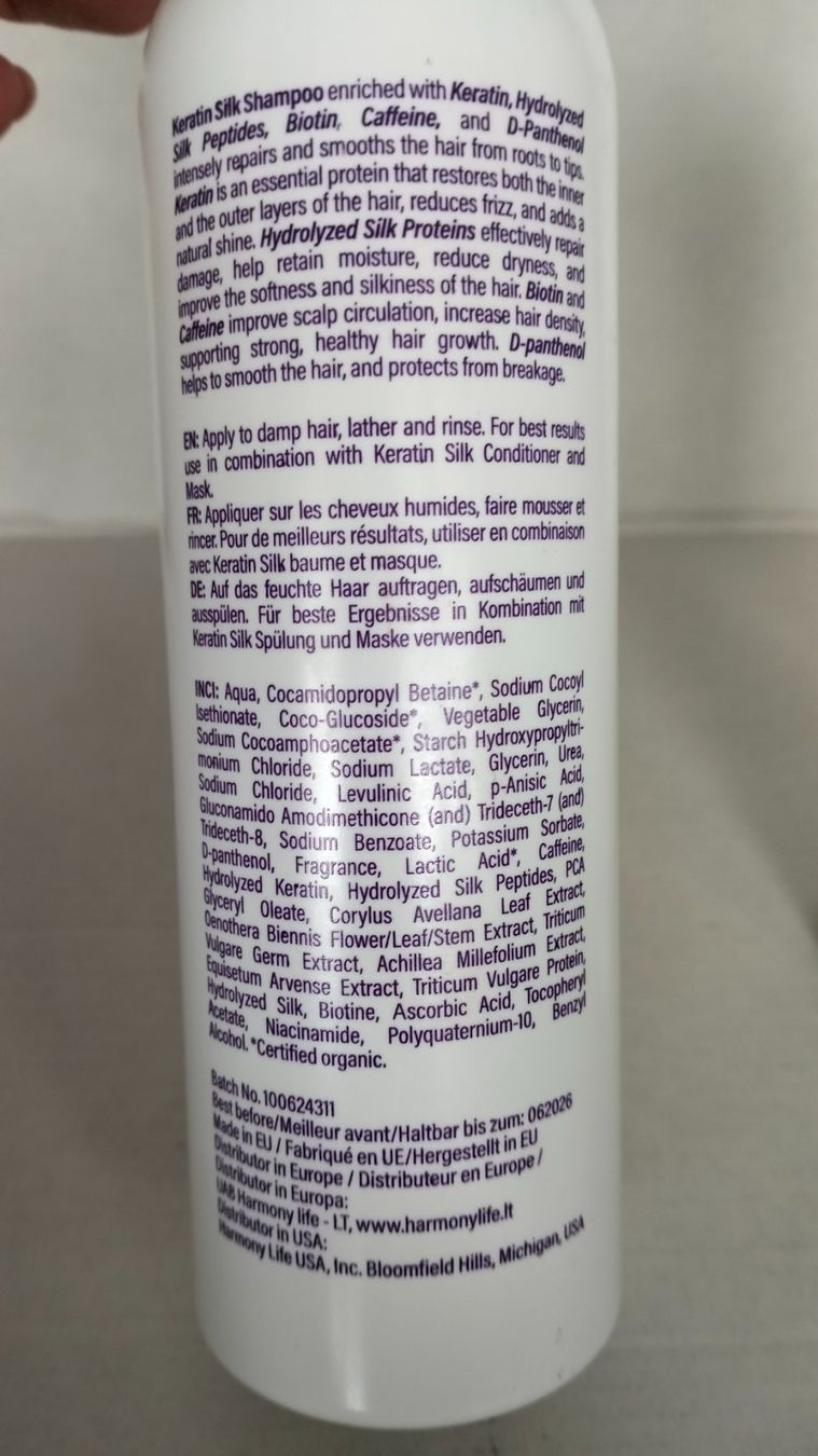 Prodotti per capelli: Keratin Silk Shampoo & Conditioner Set (Neu) – Nuovo (secondo la descrizione) da Uerkheim venduto da Justi.y 2