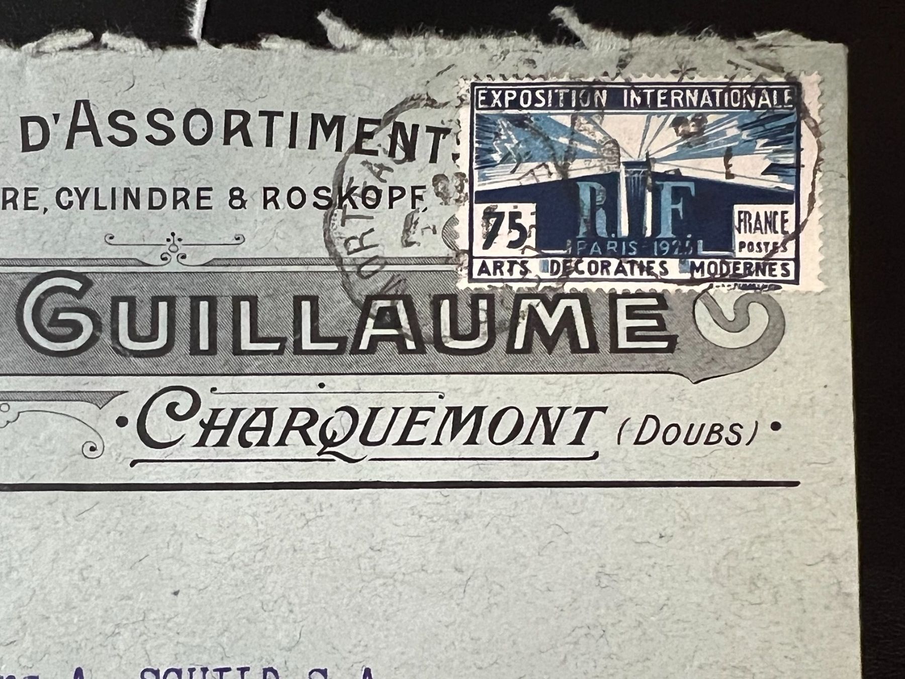 Alle Briefmarken: 4 enveloppes 1925 – Gebraucht aus Lausanne von ffhoud 1