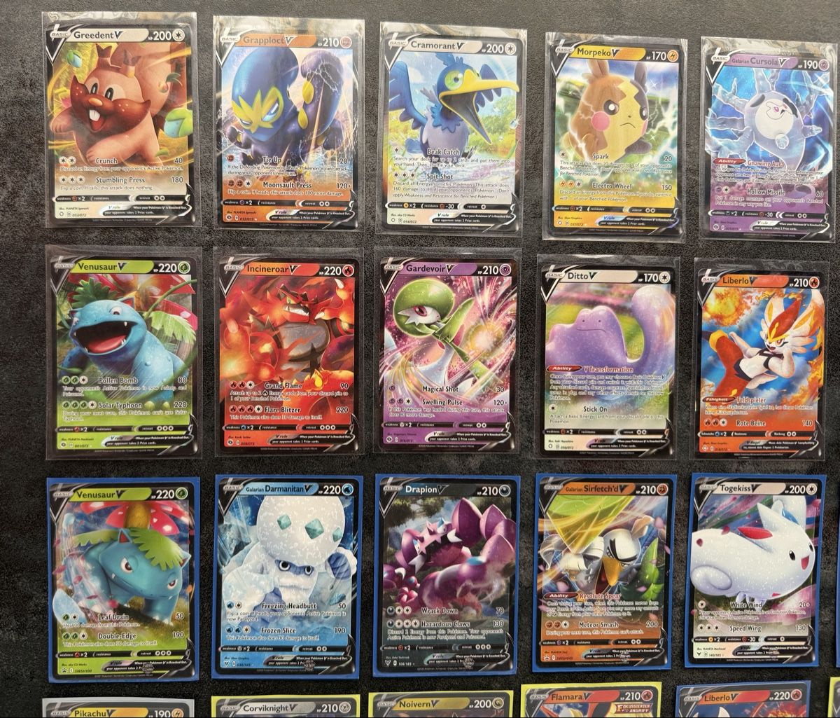 Pokémon Sammelbilder & Trading cards: 72 x Pokémon V Karten – Gebraucht aus Kaiseraugst von 420n 1