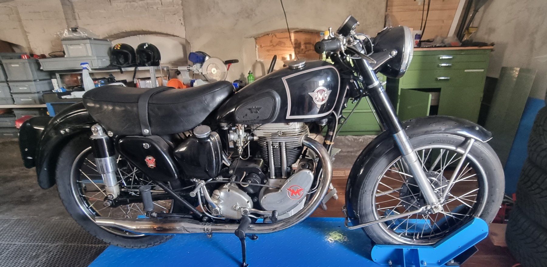 Strada: Matchless G80 1952 – Usato da Gutenswil venduto da Riello01 1