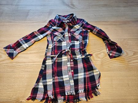 Chic Karobluse-Kleid, Grösse 110/116
