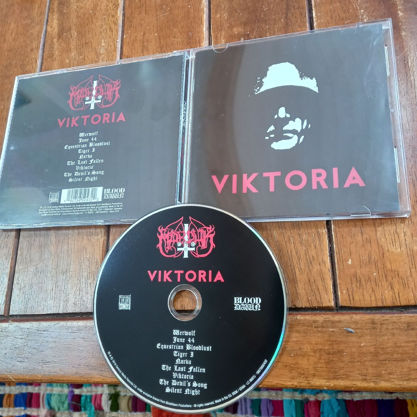 CD: marduk - viktoria – Usato da St-Cergue venduto da VeganWarrior