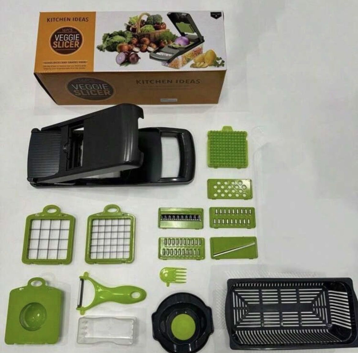 Küchengeräte: Gemüseschneider mit viel Zubehör – Neu und originalverpackt aus Emmenbrücke von ShopDirect 1