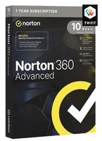 NORTON 360 ADVANCED 10PC -  1Jahr NEU OHNE ABONNEMENT !!!