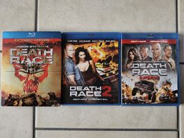 Death Race  -  Teil 1 - 3  /  Bluray