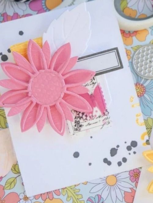 Sciablone: Stanzschablone Nr.795, Blume (Sizzix geeignet) – Nuovo e nell'imballaggio originale da Gretzenbach venduto da Fliegepilz56 1
