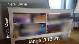 Kleine weiss Möbel