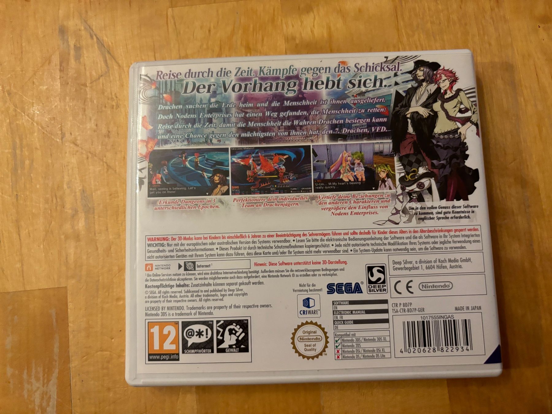 Giochi: 7th Dragon III Code VFD – Usato da Frenkendorf venduto da gelbeZinnie 2