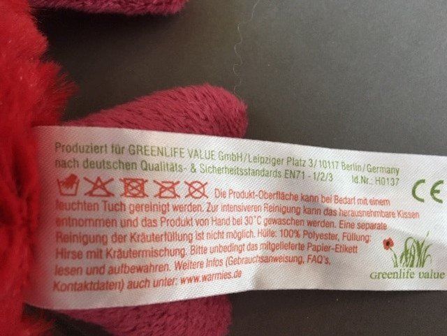 Cuscini: Eulen-Warmie Wärmekissen – Nuovo (secondo la descrizione) da Hinteregg venduto da Carimba90 1