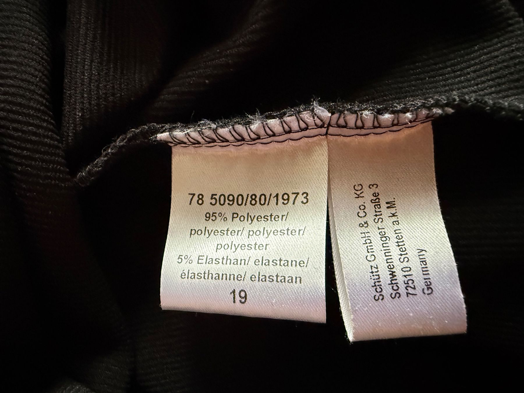 Vestiti: ideales Kofferkleid, schwarz, Grösse 36 – Usato da Zürich venduto da leo0105 6